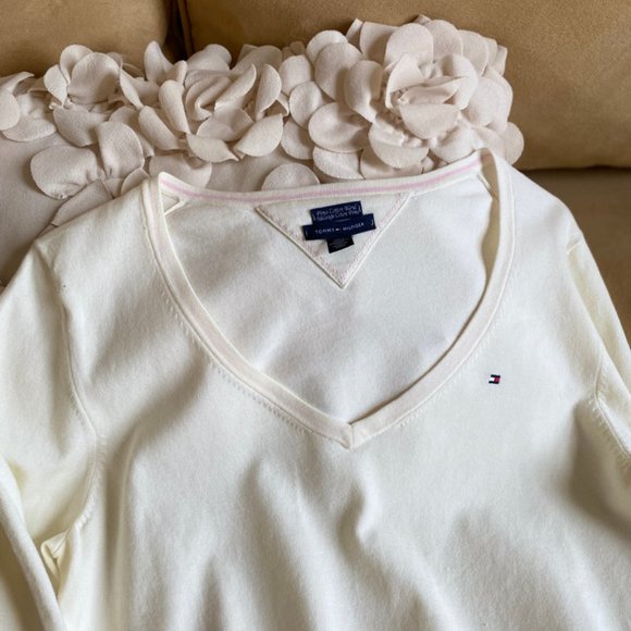 Tommy Hilfiger women V-neck sweater - Picture 5 of 10